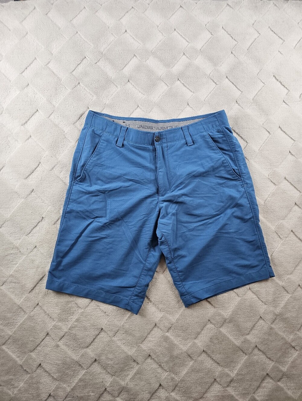 Under Armour UA Match Play Golf Shorts Mens 34 Performance Stretch Preppy